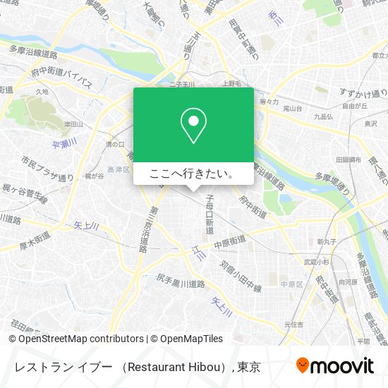 レストラン イブー （Restaurant Hibou）地図