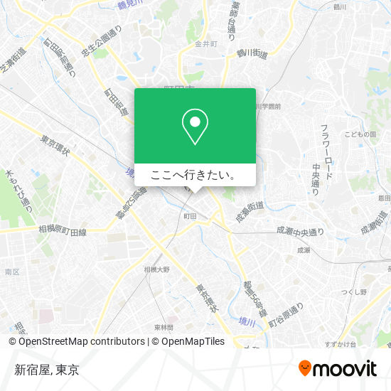 新宿屋地図