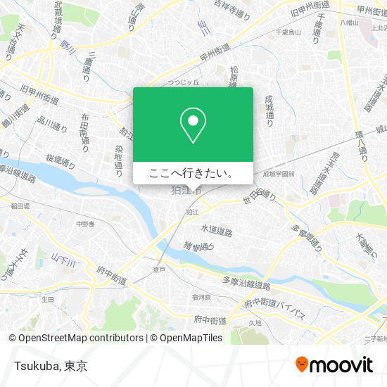 Tsukuba地図