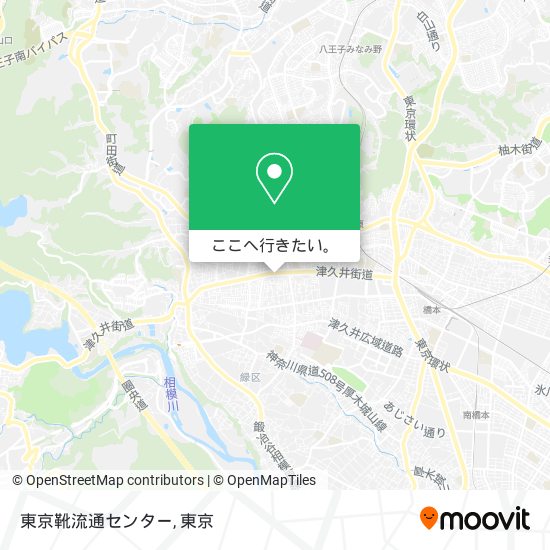 東京靴流通センター地図