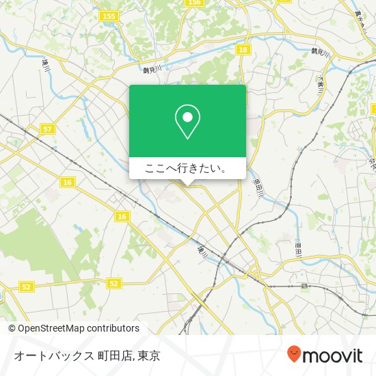 オートバックス 町田店地図