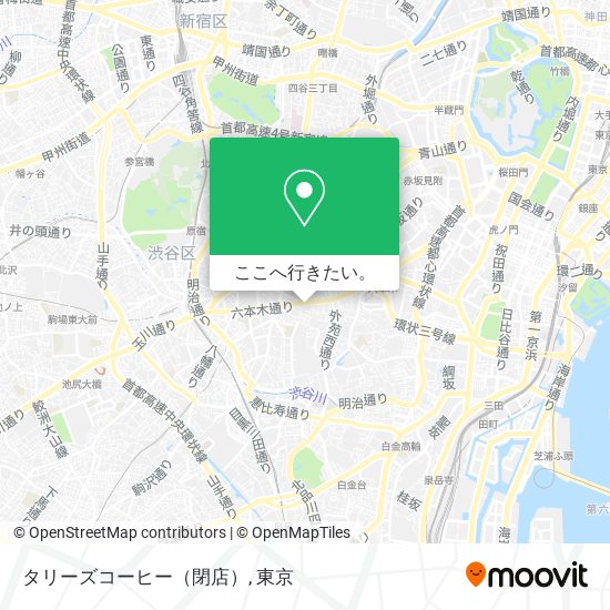 タリーズコーヒー（閉店）地図