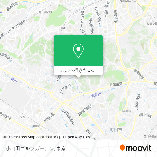 小山田ゴルフガーデン地図