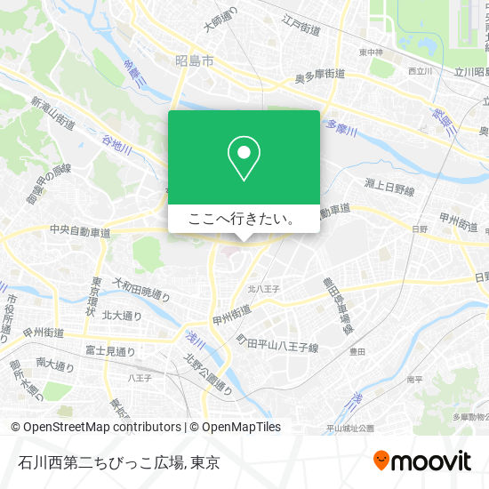 石川西第二ちびっこ広場地図