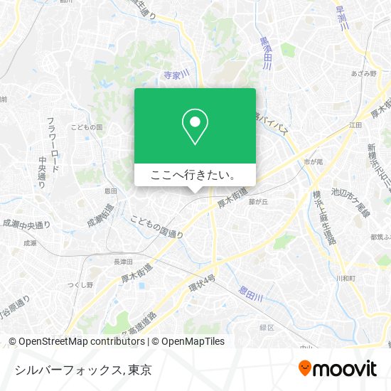 シルバーフォックス地図