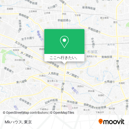 Mkハウス地図