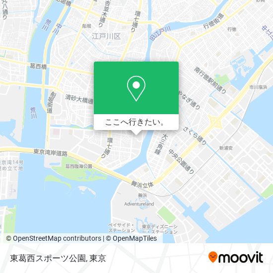 東葛西スポーツ公園地図