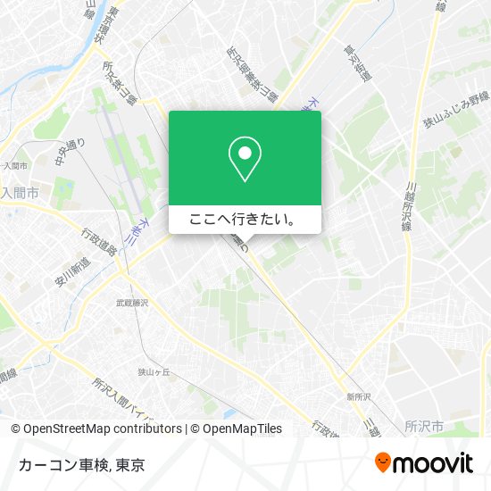 カーコン車検地図