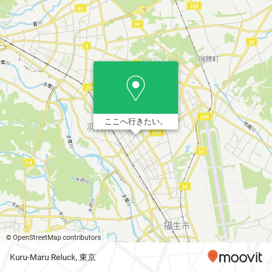 Kuru-Maru Reluck地図