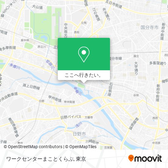 ワークセンターまことくらぶ地図