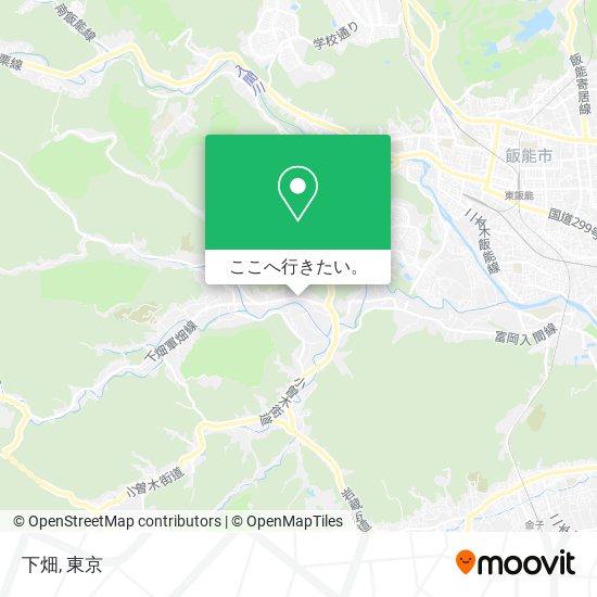 下畑地図