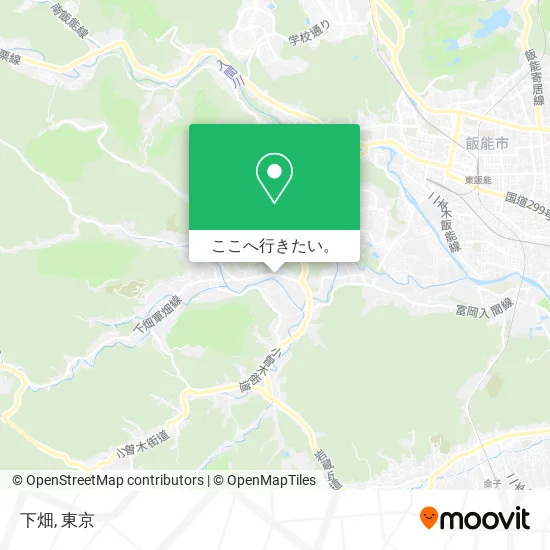 下畑地図