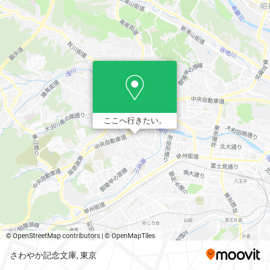 さわやか記念文庫地図