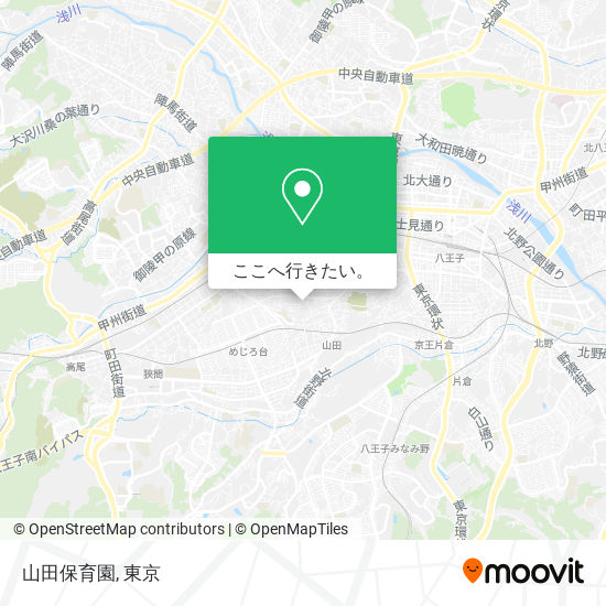 山田保育園地図
