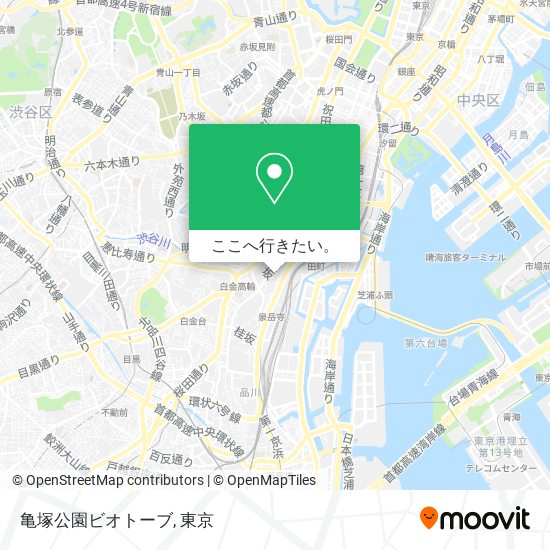 亀塚公園ビオトーブ地図