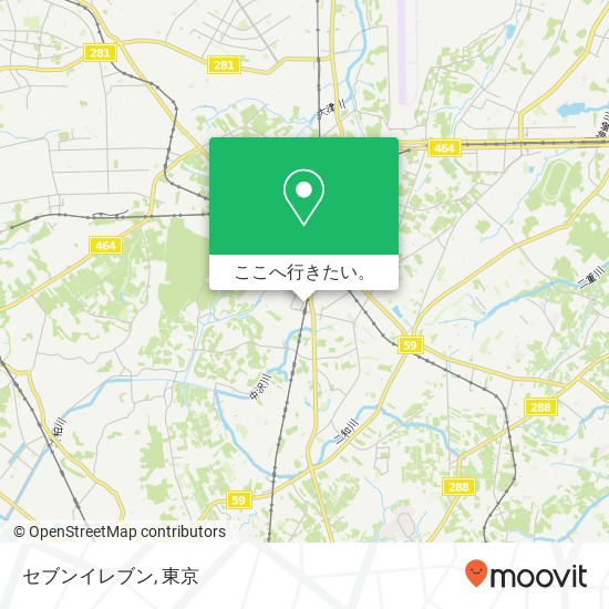 セブンイレブン地図