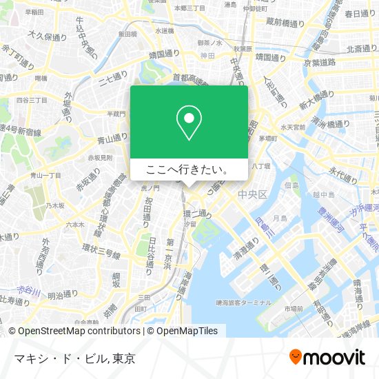 マキシ・ド・ビル地図