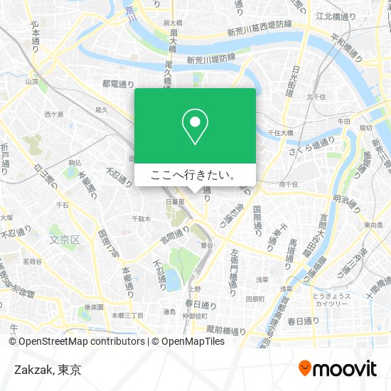 Zakzak地図