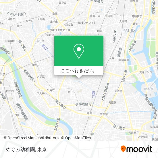 めぐみ幼稚園地図