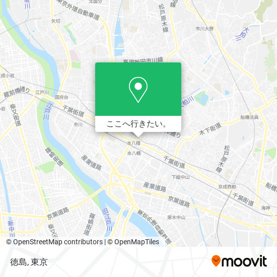 徳島地図