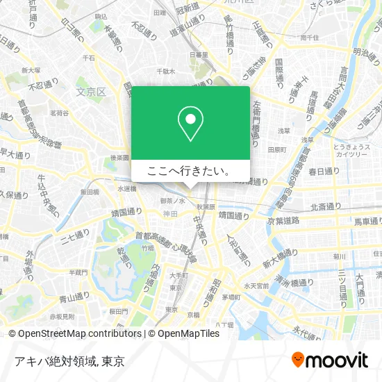 アキバ絶対領域地図
