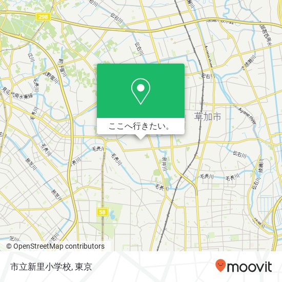 市立新里小学校地図