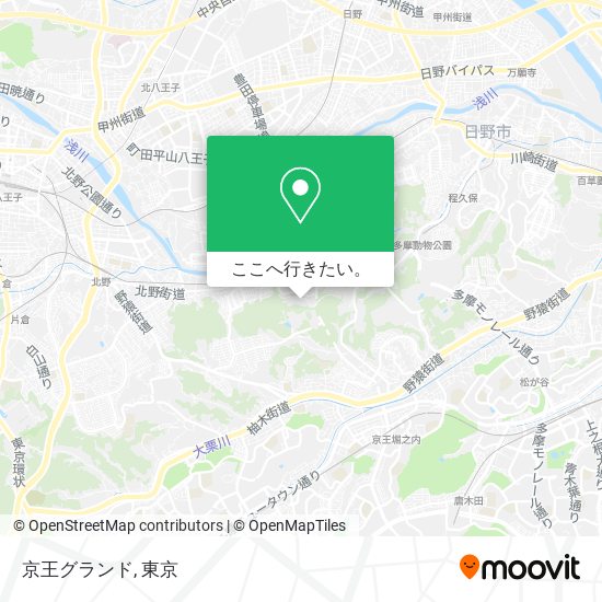 京王グランド地図