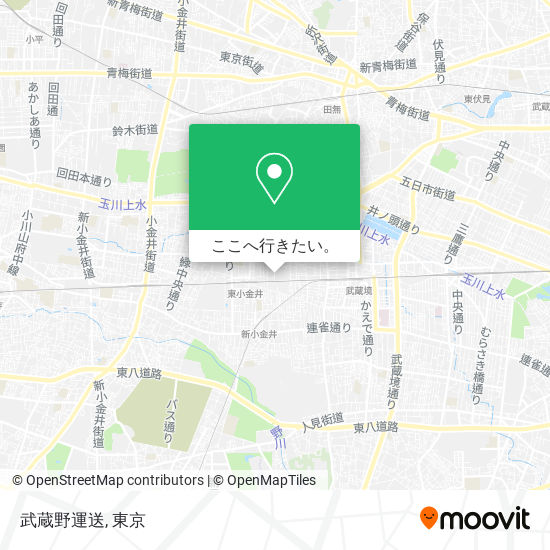 武蔵野運送地図