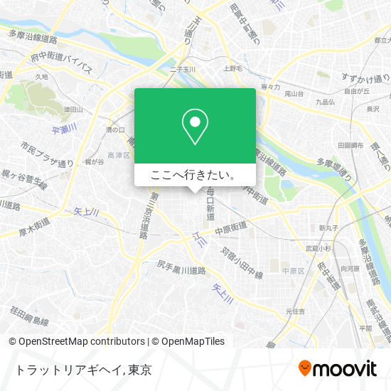 トラットリアギヘイ地図