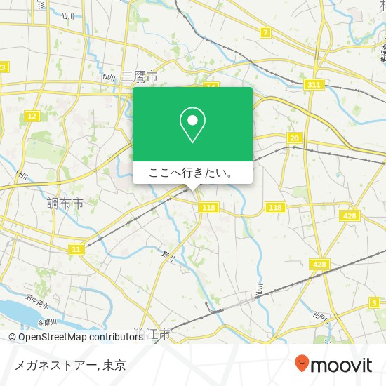 メガネストアー地図