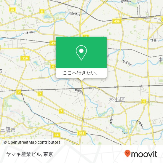 ヤマキ産業ビル地図