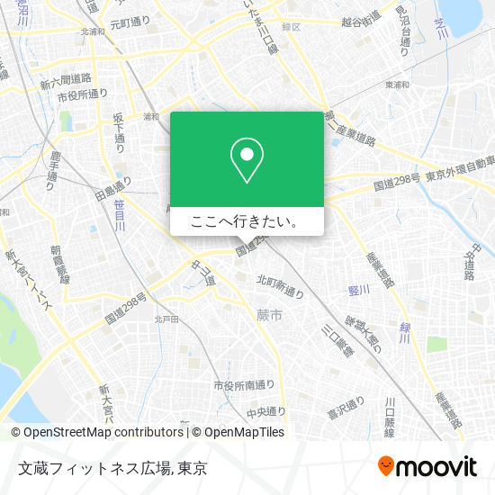 文蔵フィットネス広場地図