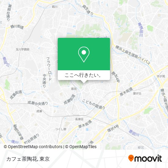 カフェ茶陶花地図