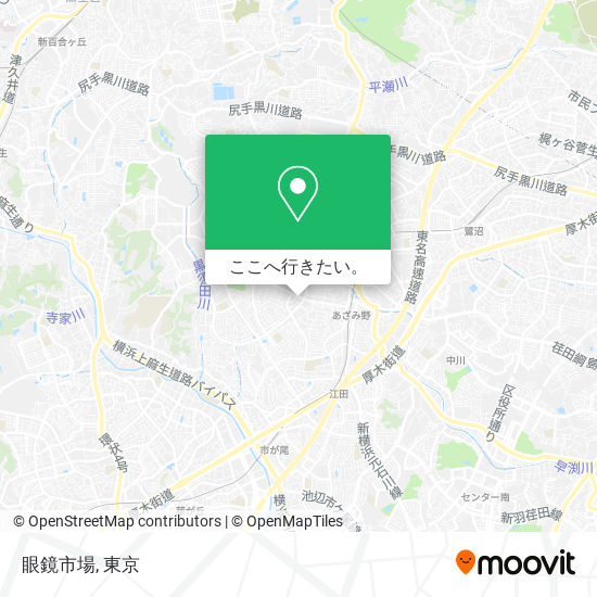 眼鏡市場地図