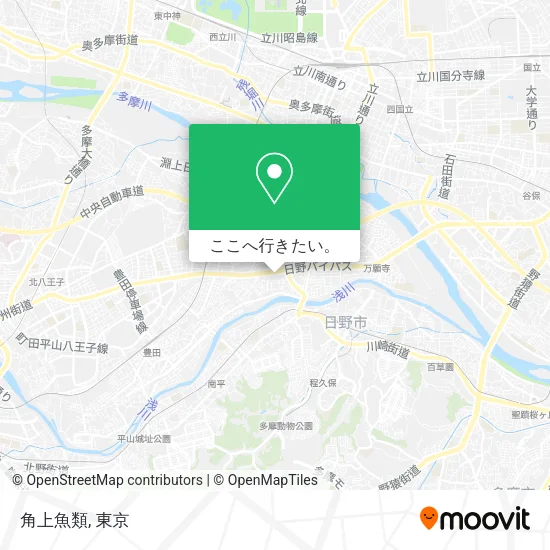 角上魚類地図