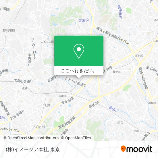 (株)イメージア本社地図