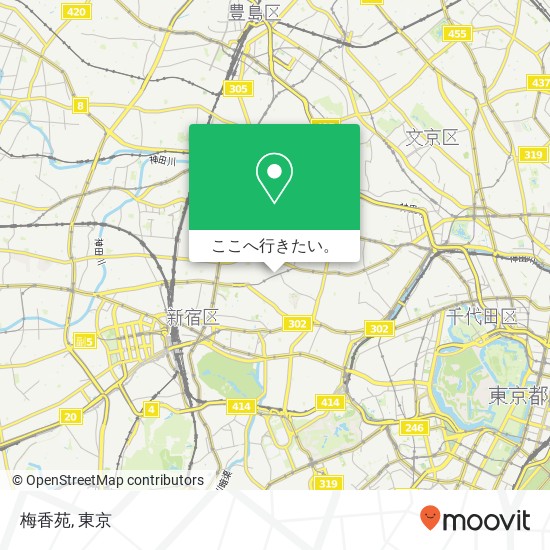 梅香苑地図