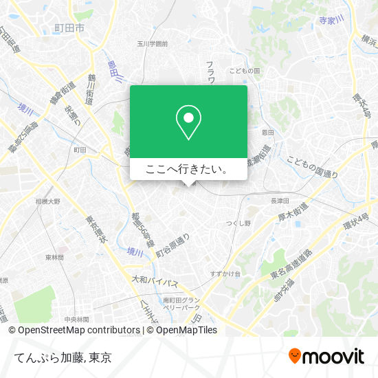 てんぷら加藤地図