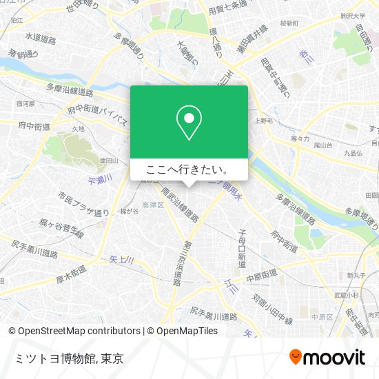 ミツトヨ博物館地図