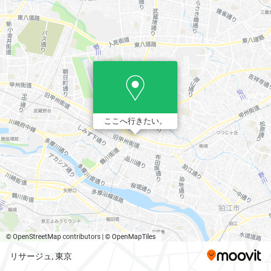 リサージュ地図