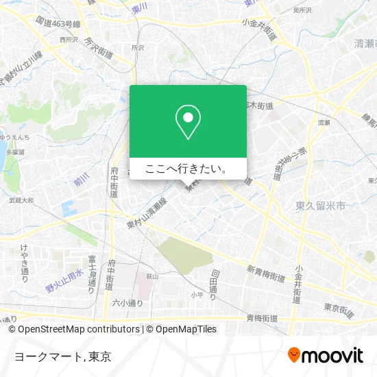 ヨークマート地図