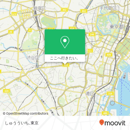 しゅうういち地図