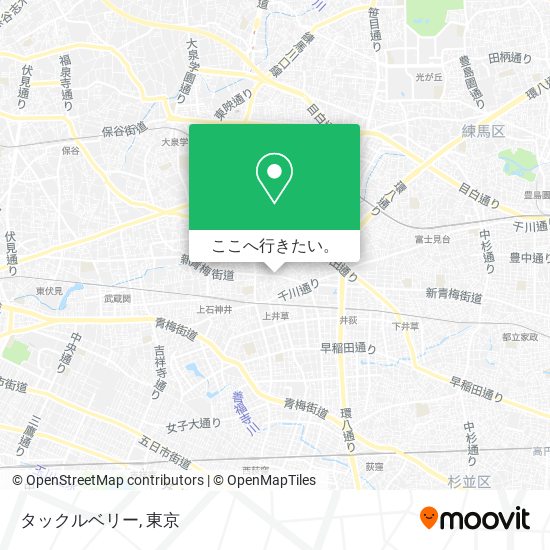 タックルベリー地図