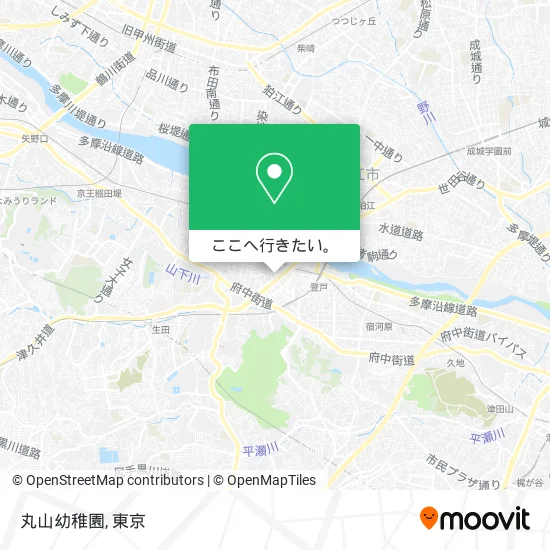丸山幼稚園地図