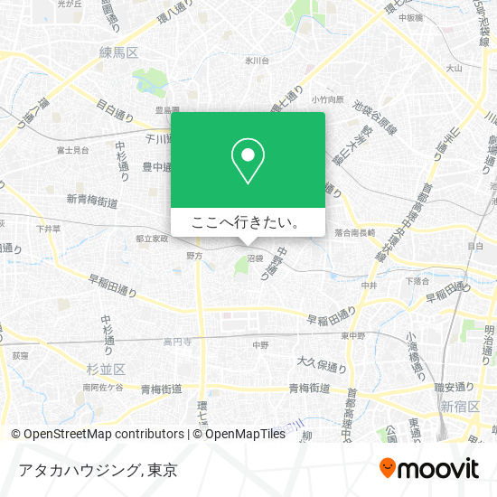 アタカハウジング地図