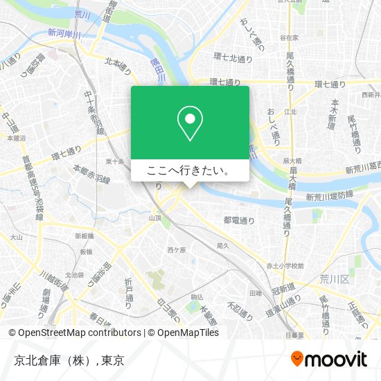 京北倉庫（株）地図