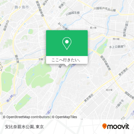 安比奈親水公園地図