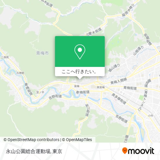 永山公園総合運動場地図