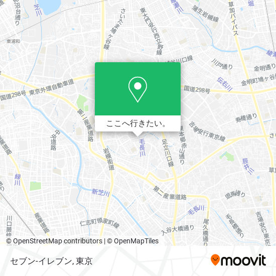 セブン-イレブン地図