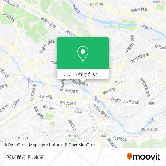 省我保育園地図